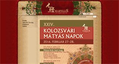 Desktop Screenshot of amaryllis.ro